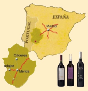 De provincie Extremadura